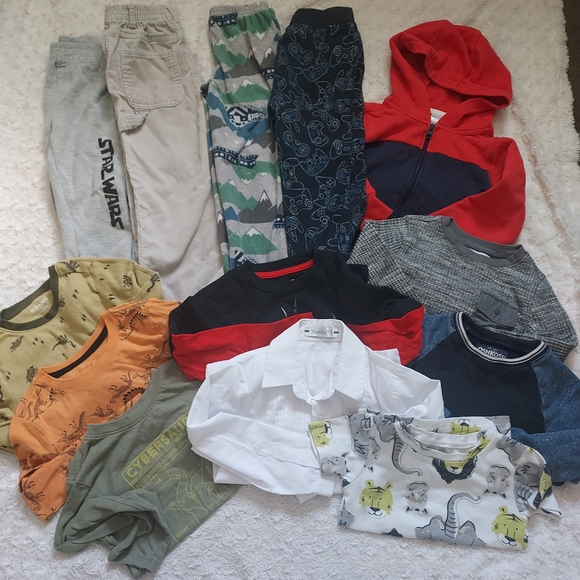 OshKosh B'gosh Other - Bundle (13 pieces) Boys 4T-5T Cool Weather Play Clothes Fall Time Casual